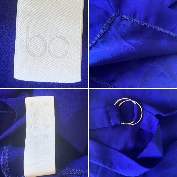 Wrap Dress Bell Sleeve A Line Blazer Dress - Picture 6 of 7